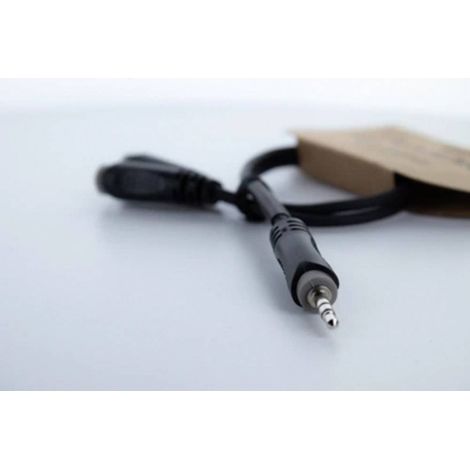 Cordial 14883 Jack Audio Adattatore a Y [1x Spina jack da 3.5 mm - 2x Presa jack da 3.5 mm] 0.30 m Nero guaina in PVC,