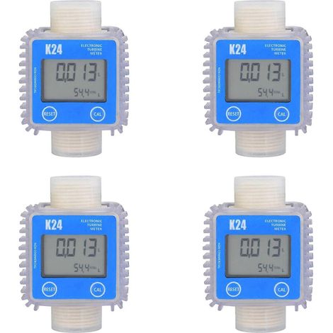 4 débitmètres numériques K24 pour turbines, huile, carburant, produits chimiques, eau et liquides de mer. (1/5)