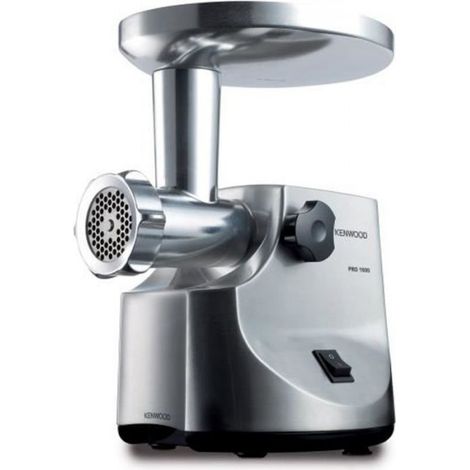 Hachoir Electrique a viande - KENWOOD MG510 - Puissance 450W - Corps et vis en métal - 3 grilles en acier (1/3)