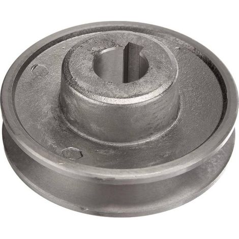 Poulie D.80 mm Axe 19 mm - 1 Gorge Type A - Résistante et Durable - Fiable - D-Work