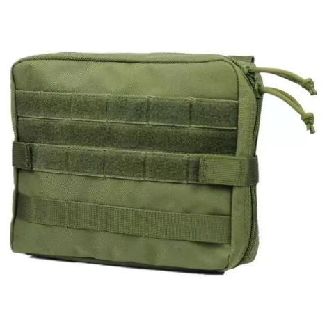 vert militaire Trousse médicale tactique d'extérieur, kit de survie multifonctionnel, trousse de premiers secours, sac de rangement pour outils d'extérieur pour passionnés de matériel militaire (1/5)