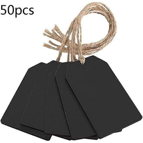 Tableaux noirs suspendus, mini-étiquettes mémo, cadeaux d'invités pour mariages et anniversaires (1/5)
