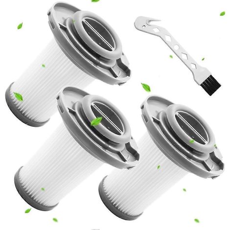 Lot de 3 filtres de rechange pour aspirateur - Filtre de rechange pour X-Force Flex 8.60 RH96 (1/5)
