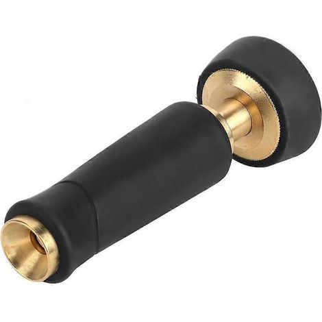 Brass Head Nozzle Spray Hose Nozzle Adjustable Brass Head Garden Water Hose Nozzle Sprayers Fittings (1/5)
