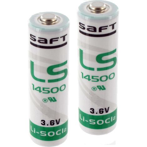2 Piles Lithium 6416215 pour DELTA DORE PLIR, IRHX Détecteur de mouvement (1/2)