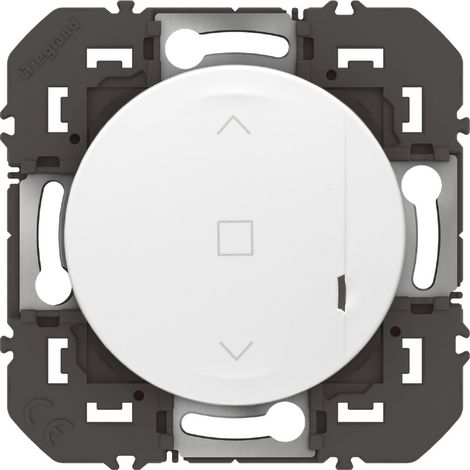 Legrand – Interrupteur filaire connecté pour volet roulant et store – Compatible avec Netatmo – Commande à distance – Blanc