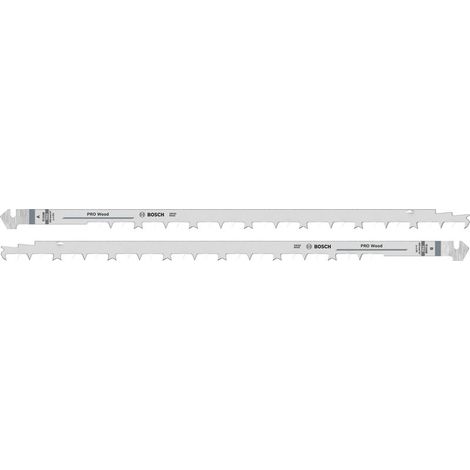 Bosch Accessories 2608632120 Sägeblattsatz TF 350 M, HCS, für Holz 2 St.