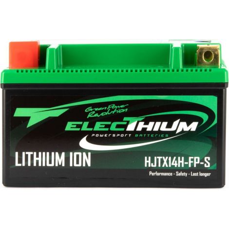 Batterie Lithium YTX14-BS – 12V 4Ah – 3 fois plus légère qu'une batterie classique – Recharge rapide en 6mn – Performance constante (1/4)
