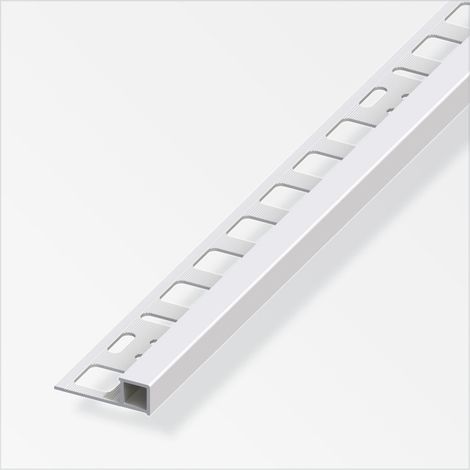 alfer Quadratprofil Aluminium eloxiert silber Vierkantrohre