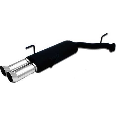 Silencieux Echappement Ulter Opel Vectra B Berline 1999-2002 2x80mm DTM-36475527