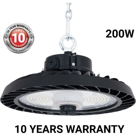 Campana LED industriale 200W - CCT - 170lm/W - Driver LIFUD - (1/5)