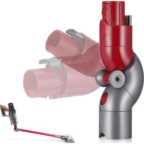 Adaptateur pour Meubles Bas avec Aspirateur Dyson V7 V8 V 10 V11 V15, Dégagement Rapide, Outil Nettoyage à Faible Portée pour Zones Difficiles d'Accès