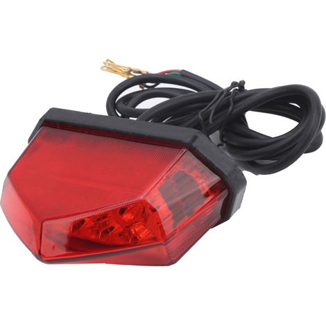 Feu stop arrière à LED 12-15V basse consommation universel pour moto tout-terrain (1/5)