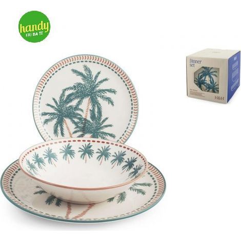 Servizio tavola H&H Coupe Haiti 18 pezzi