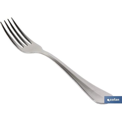 Bl 2 unités INOX Fourchette de Table C-18/0 Modèle Bologne 2 mm
