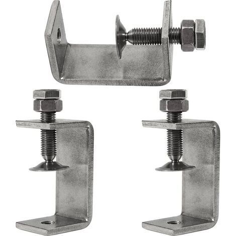 FENOPLASTICA3 Pièces 65mm Serre-Joints en C Robustes en Acier Inoxydable 304, pour Serre-joints, Pinces et Tendeurs, Outils de Travail du Bois, Bricolage & Réparation Automobile (1/5)