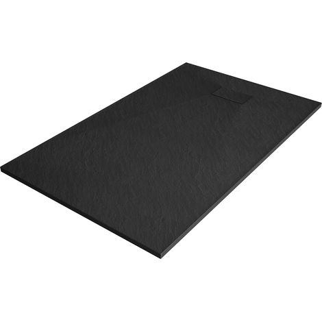 Mexen Hugo rechteckige SMC-Duschwanne 140 x 90 cm, schwarz - 42709014 (1/5)