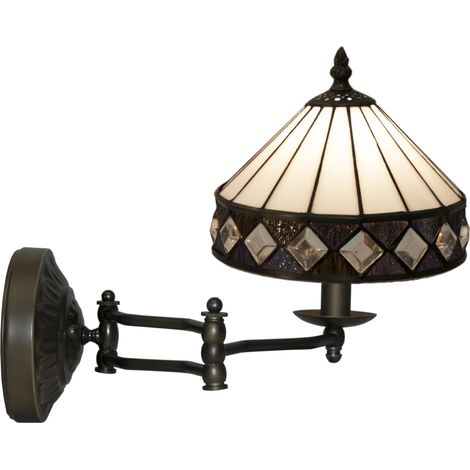 Wandleuchte mit beweglichem Arm, Durchmesser 20 cm, Ilumina-Serie