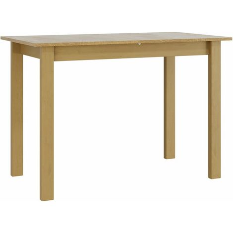 Mesa Victorville 116, Roble Sonoma, 76x60x110cm, Aglomerado laminado, Madera