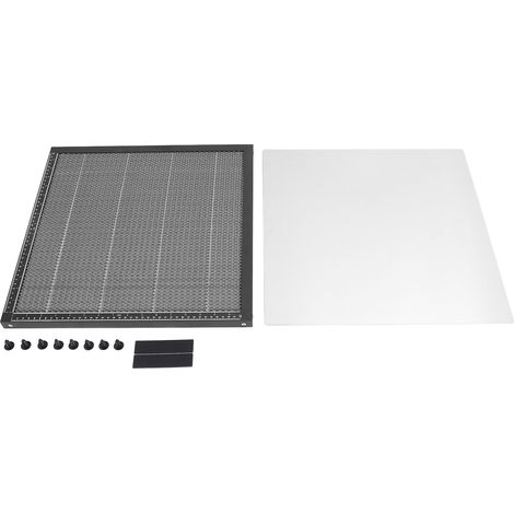 Table de travail pour ruche, plate-forme de lit Laser en alliage d'aluminium avec protections d'angle 440X440mm (1/5)