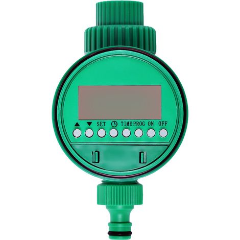 Minuterie d’arrosage, Minuterie d’Eau Electrique Automatique avec Système de Contrôle d’Irrigation Numérique Affichagepour Jardin Pelouse Patio