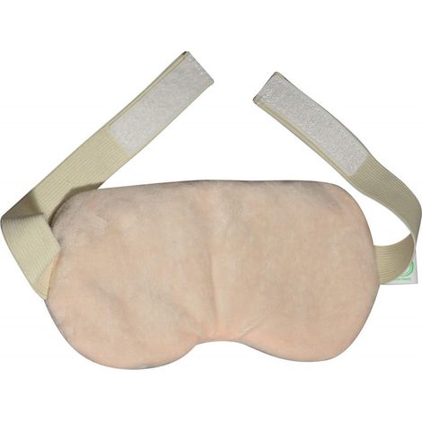 Masque thermo confort pour les yeux - Beige - Chaud ou froid - Livraison gratuite (1/3)