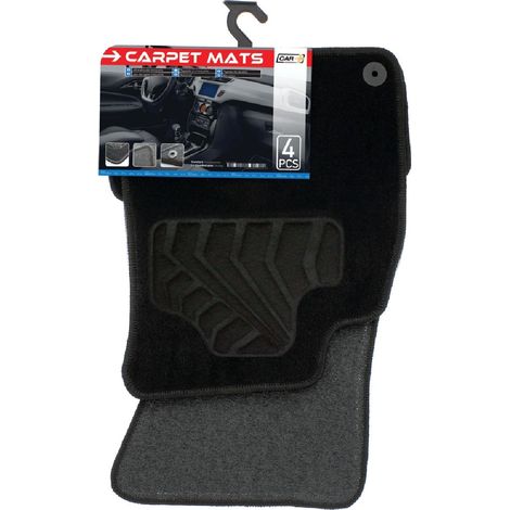 Tapis moquette compatible avec Audi A4 B8 08-15 sur mesure 4 pieces noir