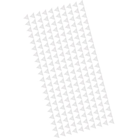 200 protections d'angle intérieures triangulaires transparentes anti-poussière pour escaliers, placards, armoires et tiroirs (1/5)