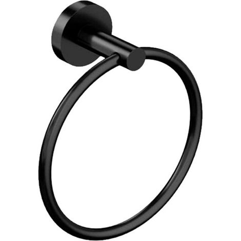 Aloni Handtuchring Ø 16 cm Schwarz matt (1/2)