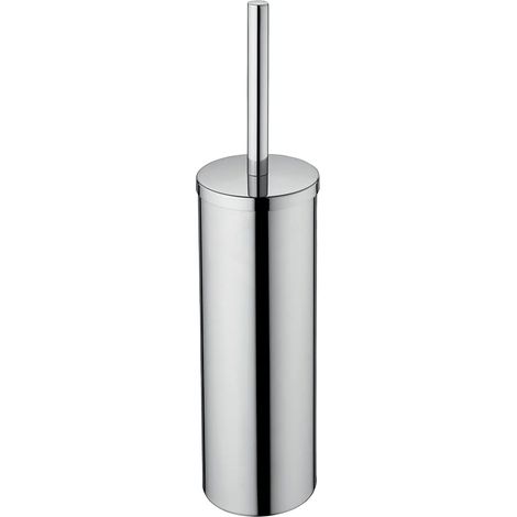 Ensemble Brosse WC et Support Métal Couvercle A Poser Finition Acier Inoxydable A9108MY (1/5)
