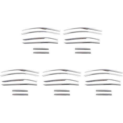 30X Tiras protectoras para las esquinas delanteras y traseras del parachoques del coche Cubiertas protectoras para las esquinas delanteras y traseras para CX-30 2020 2021 (1/5)