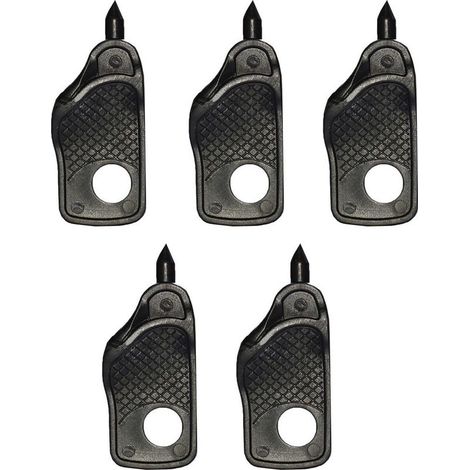 Tropfbewässerungs-Stanze – 4-mm-Bohrwerkzeug für Bewässerungsrohre – PE-Kunststoff – Für Garten, Balkon, Gewächshaus, Gemüsebeet – 5er-Pack (1/5)