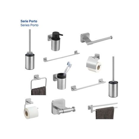 Distributeur de savon TURBO-LOC PORTO, 14,5 x 9,5 x 11,5 cm, WENKO (1/4)