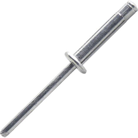 Boite de 250 rivets étoilés tête plate aluminium ED Ø4,8x15,3mm