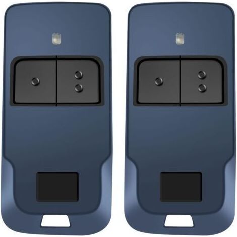 Torfernbedienung kompatibel mit BFT Mitto Cool C2. 2er-Pack. Zweikanalige BFT-Torfernbedienung, ersetzt die BFT Mitto RCB02 Fernbedienung, Garagentorfernbedienung. (1/5)