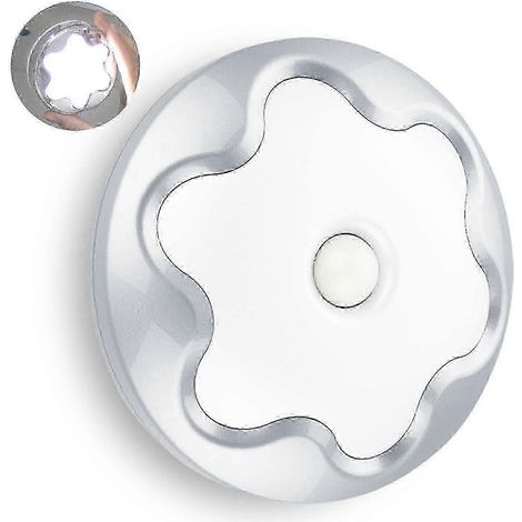 Veilleuse LED à piles avec détection d'angle à 120°, allumage/extinction automatique, ultra-lumineuse, sans éblouissement, avec détecteur de mouvement, compatible avec les armoires et les penderies. C (1/5)