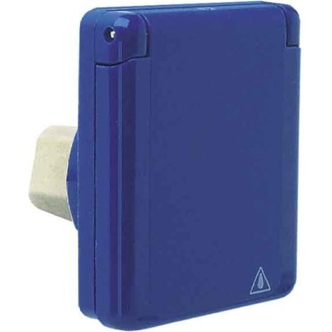 Presa walther 10003 IP54 con coperchio a battente