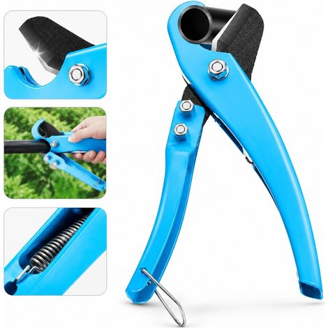 2 Pièces Coupe-Tube et Perceuse en POM, Hauteur 19.3 cm, Poignée 16.5 cm, PE (1/5)