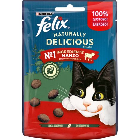 Felix Naturally Delicious 50gr Manzo e Bacca di Goji (1/2)