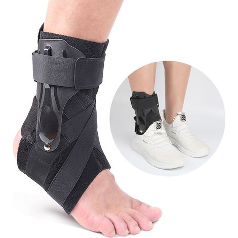 1 paire de chevillères - Support pour entorse de la cheville, support pour tendon d'Achille, entorses, récupération après blessure