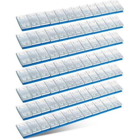 Stück 12 x 5 g Auswuchtgewichte, verzinkte Klebegewichte für Reifenwuchtmaschinen, Auswuchtbleie für Felgen, 12 x 5 g Klebegewichte (1/5)