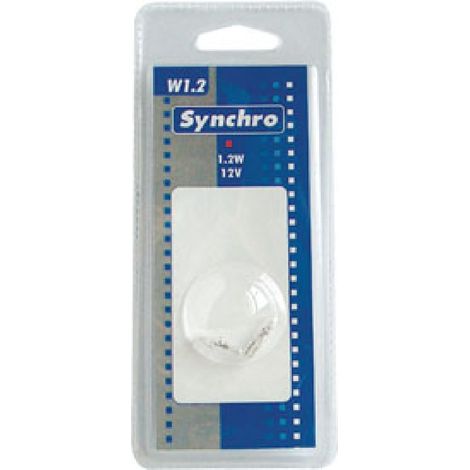 20 ampoules temoin sans culot W1.2W 12V 1.2W T5