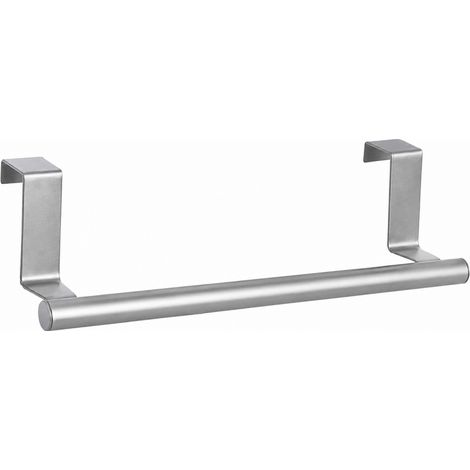 Porte serviette, torchon, crochet à suspendre cuisine ou salle de bain - Acier inoxydable - 36 cm - Chrome - Vivezen (1/5)