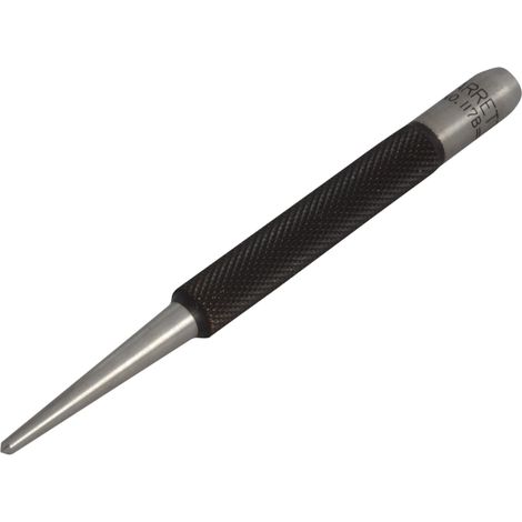Starrett 117B Center Punch – 2.5mm / 3/32in, Precision Steel Marking Tool for Accurate Punching (1 Unit)