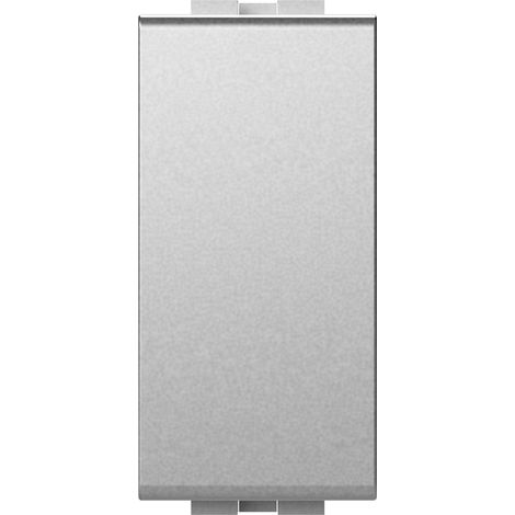 Modulo falso polo con spelacavo, serie B, tech, compatibile con serie BTicino Living Light - 4Box Titappo 4B.NT.TT