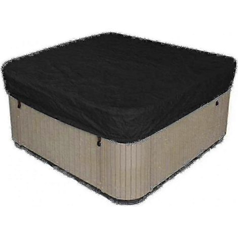 Meilleure couverture de baignoire carrée imperméable en polyester pour spa extérieur Z f26 (1/5)