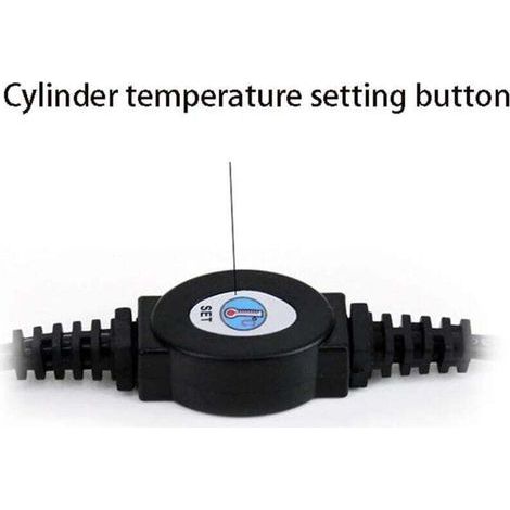 DBBEGK Chauffage d'aquarium, mini chauffage d'aquarium pour poissons tropicaux et tortues, résistance chauffante à niveau d'eau constant et basse température automatique