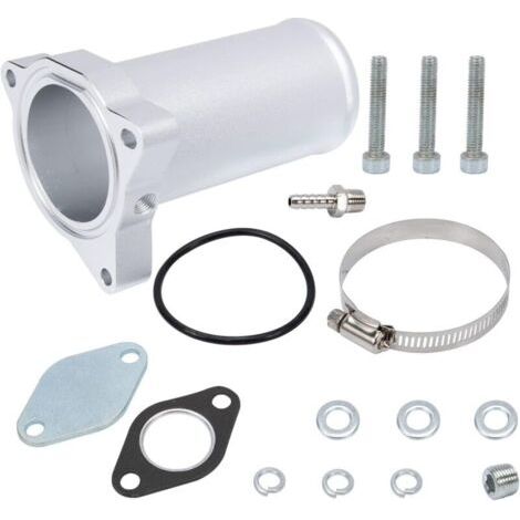 Kit Vanne EGR, Tuyau de Vanne pour Suppression EGR 1.9 TDI 130/160 CV Diesel Argent
