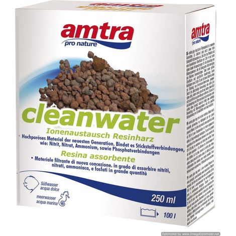 Set 6 pezzi Amtra Cleanwater 1000 ml: Set 6 pezzi Amtra Cleanwater Materiale filtrante per acqua dolce e marina