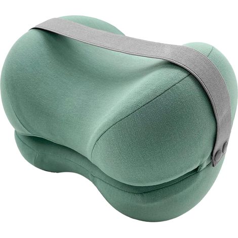 Almohada para piernas de espuma viscoelástica, funda lavable con cremallera, para usar entre las rodillas.